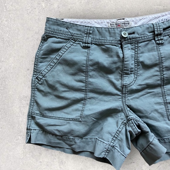 Polo Ralph Lauren Shorts Women Size 8 100% Cotton - Picture 2 of 4